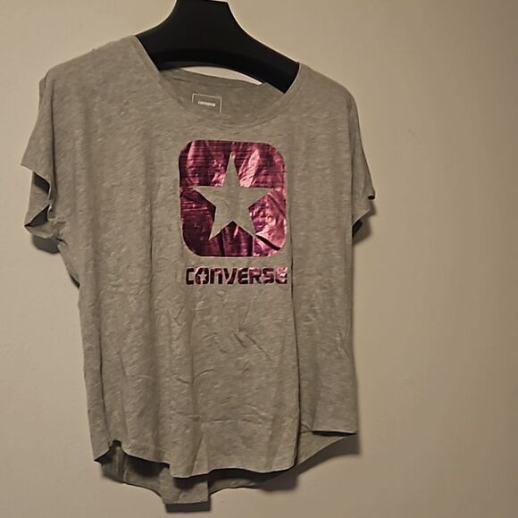 Converse star crop tee XXL NEW - Picture 1 of 6